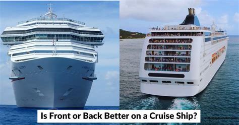 Is the Back of a Cruise Ship Bad? And Why Do Seagulls Always Follow It?